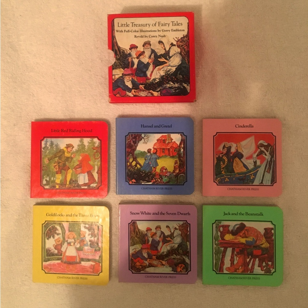 Little Treasury of Fairy Tales Books